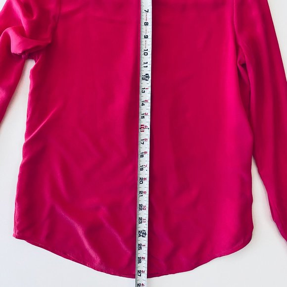 Perfect Barbie pink silk button-up from & Other Stories, size 2 !! - Picture 6 of 16